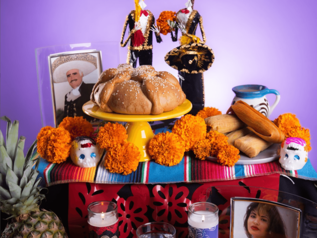 Celebrate el Día De los Muertos with pumpkin spice horchata, tamales and Pan de Muerto.