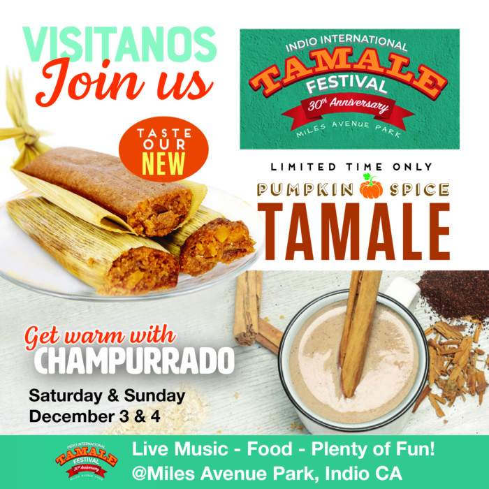 JOIN VALLARTA SUPERMARKETS AT THE INDIO TAMALE FESTIVAL Vallarta