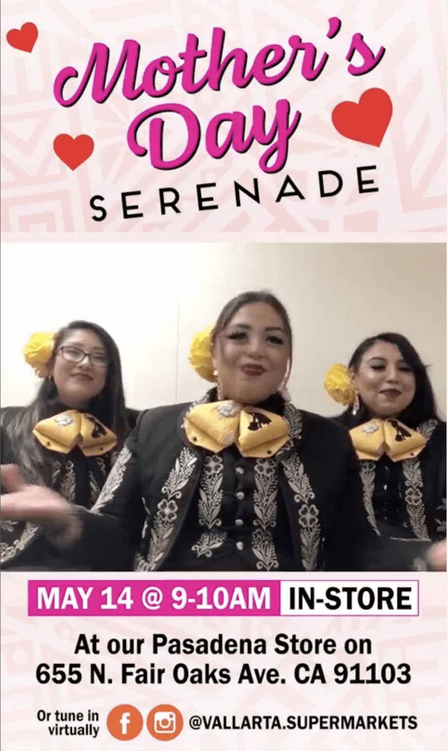Mother's Day Serenade Vallarta Supermarkets Vallarta Supermarkets