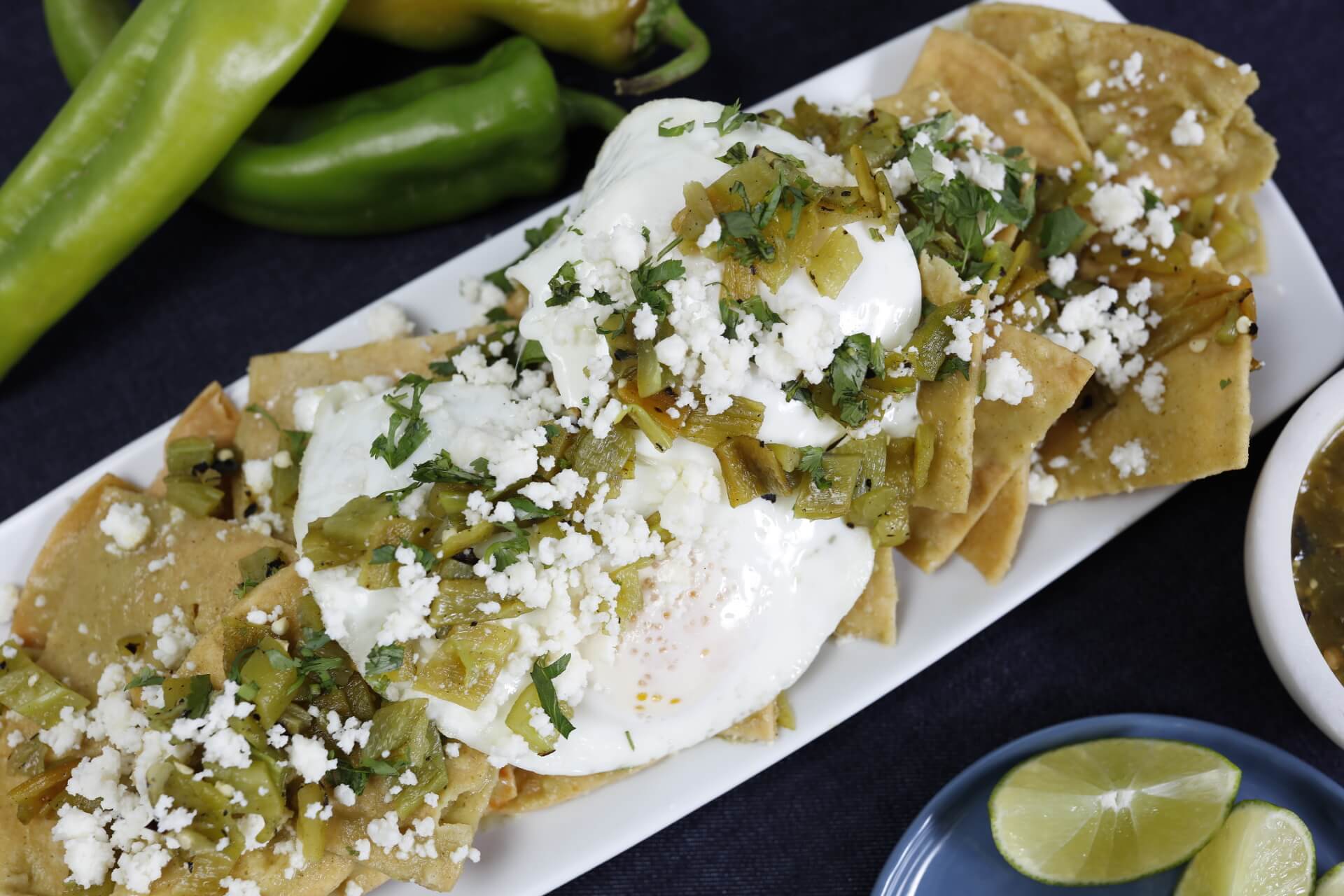 Fire Roasted Hatch Chiles Sauce & Hatch Chiles Chilaquiles Recipes - Vallarta Supermarkets : Vallart