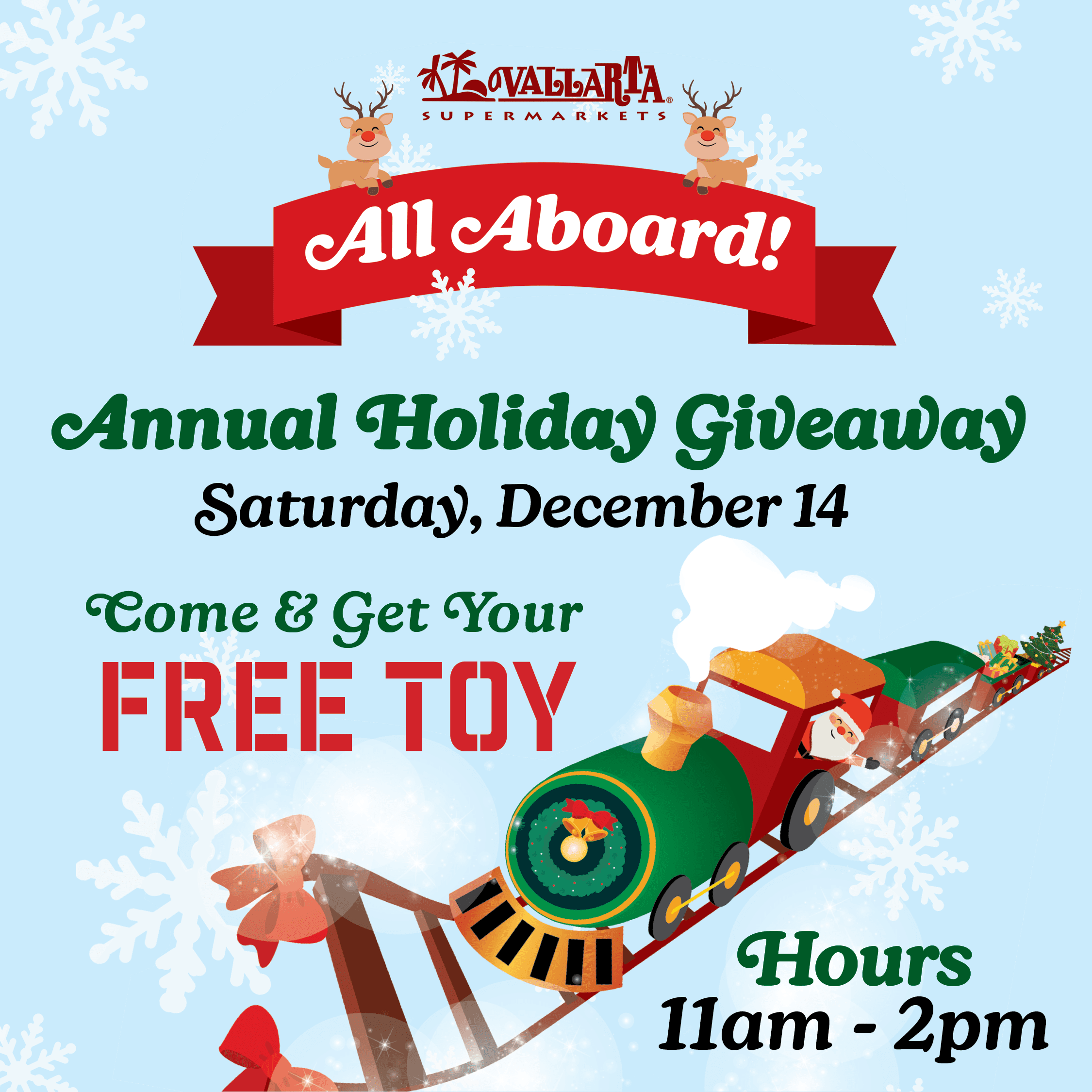 Holiday Toy Giveaway 2024 Vallarta Supermarkets Vallarta Supermarkets