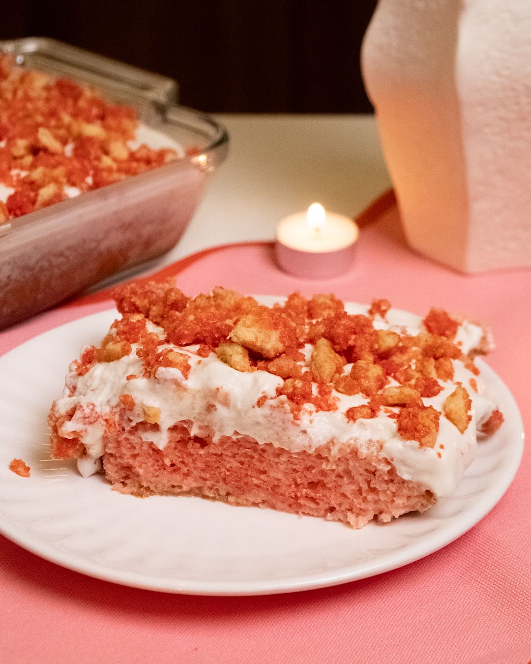 Delicious Tres Leches Strawberry Cake - Vallarta Supermarkets : Vallarta Supermarkets