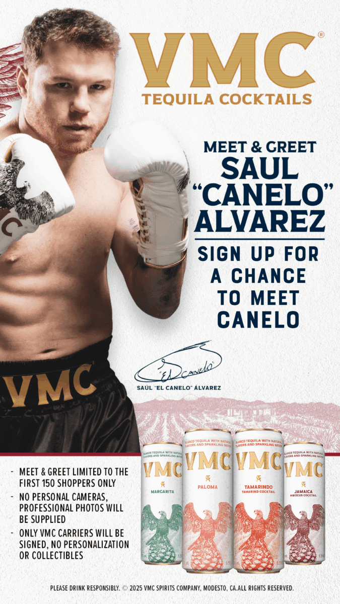Meet Canelo at Vallarta Supermarkets